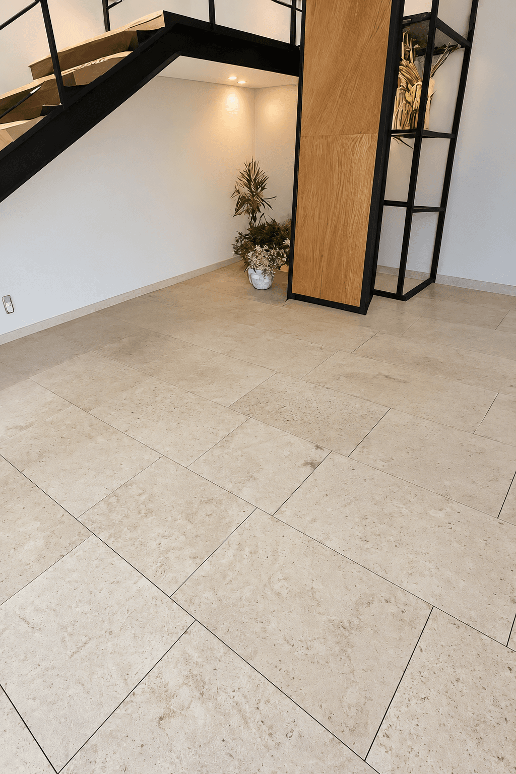 Residential tiling project (tile installation image)